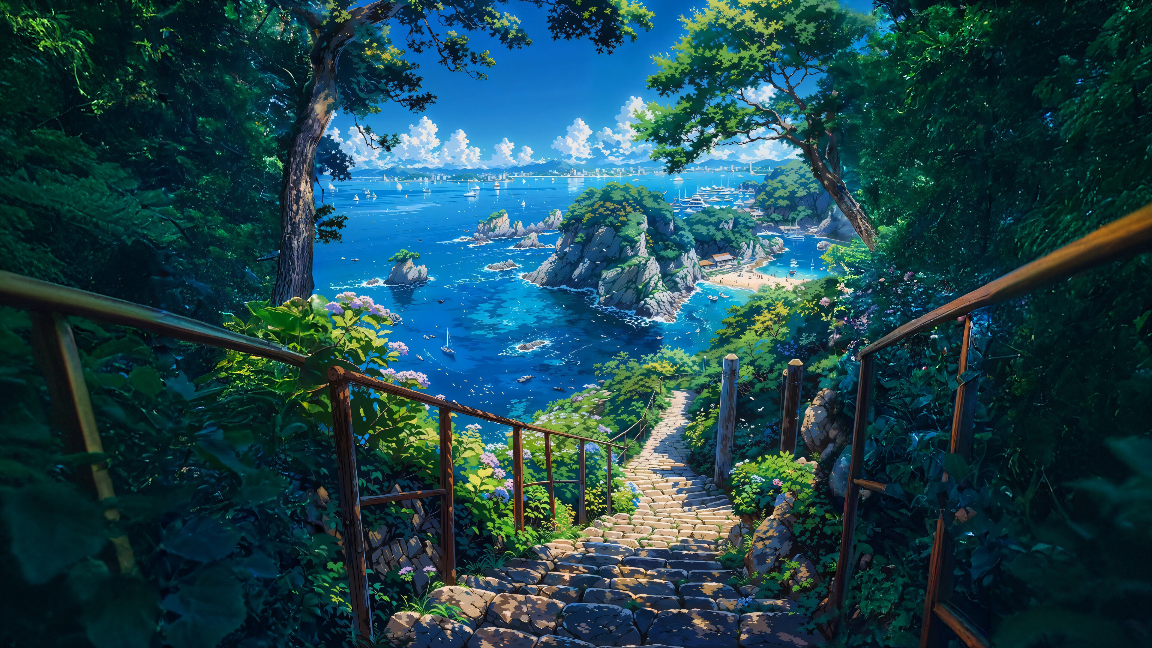 夏日海滨风景4K壁纸3840x2160_彼岸图网.jpg